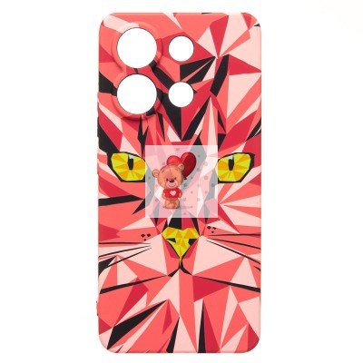 Чехол-накладка для Xiaomi Redmi Note 13 4G Global - (145)  (розовый) Luxo Creative