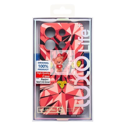 Чехол-накладка для Xiaomi Redmi Note 13 4G Global - (145)  (розовый) Luxo Creative