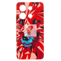 Чехол-накладка для Xiaomi Redmi Note 13 4G Global - (146)  (красный) Luxo Creative