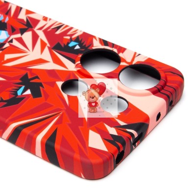 Чехол-накладка для Xiaomi Redmi Note 13 4G Global - (146)  (красный) Luxo Creative