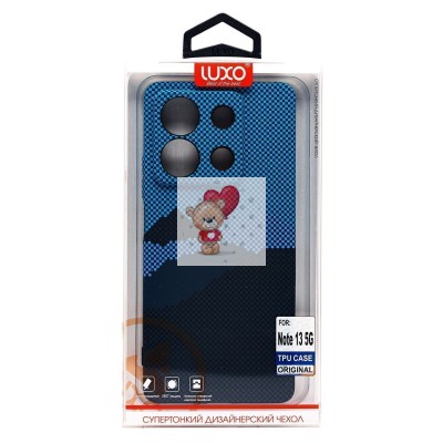 Чехол-накладка для Xiaomi Redmi Note 13 5G Global - (112)  (многоцветный) Luxo Creative
