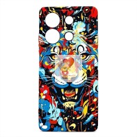 Чехол-накладка для Xiaomi Redmi Note 13 5G Global - (113)  (многоцветный) Luxo Creative