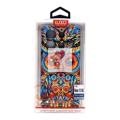 Чехол-накладка для Xiaomi Redmi Note 13 5G Global - (117)  (многоцветный) Luxo Creative