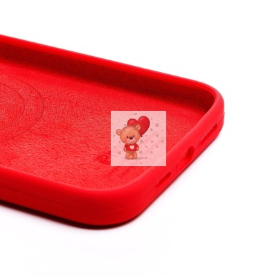 Чехол-накладка для Apple iPhone 12 Pro Max (красный) - SM003 SafeMag Soft Touch с анимацией Чехол-накладка для Apple iPhone 12 Pro Max (красный) - SM003 SafeMag Soft Touch с анимацией