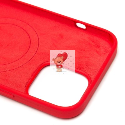 Чехол-накладка для Apple iPhone 13 Pro Max (красный) - SM003 SafeMag Soft Touch с анимацией