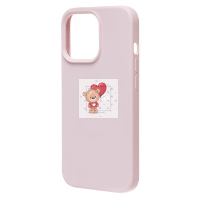 Чехол-накладка для Apple iPhone 13 Pro (светло-розовый) - SM003 SafeMag Soft Touch с анимацией Чехол-накладка для Apple iPhone 13 Pro (светло-розовый) - SM003 SafeMag Soft Touch с анимацией