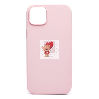 Чехол-накладка для Apple iPhone 14 Plus (светло-розовый) - SM003 SafeMag Soft Touch с анимацией Чехол-накладка для Apple iPhone 14 Plus (светло-розовый) - SM003 SafeMag Soft Touch с анимацией