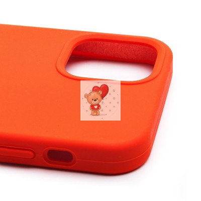 Чехол-накладка для Apple iPhone 12 mini (оранжевый) [ORG] Soft Touch