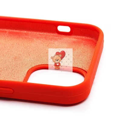 Чехол-накладка для Apple iPhone 12 mini (оранжевый) [ORG] Soft Touch