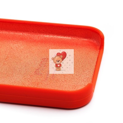 Чехол-накладка для Apple iPhone 12 mini (оранжевый) [ORG] Soft Touch