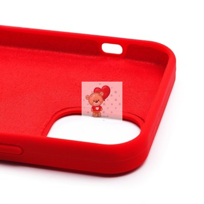 Чехол-накладка для Apple iPhone 12 mini (красный) [ORG] Soft Touch