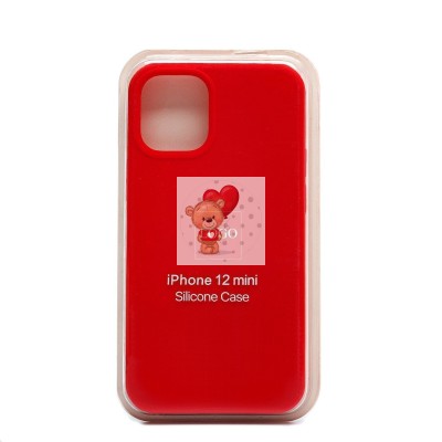 Чехол-накладка для Apple iPhone 12 mini (красный) [ORG] Soft Touch