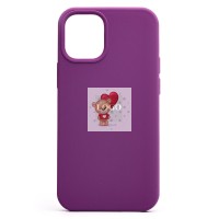 Чехол-накладка для Apple iPhone 12 mini (фиолетовый) [ORG] Soft Touch