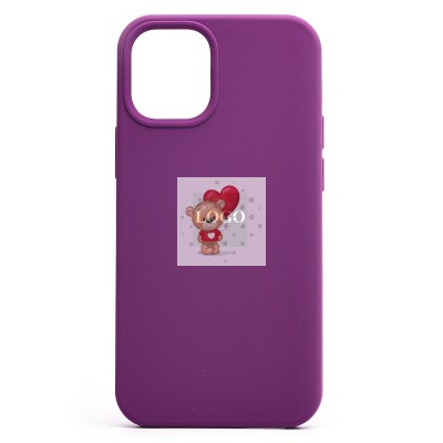 Чехол-накладка для Apple iPhone 12 mini (фиолетовый) [ORG] Soft Touch