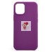 Чехол-накладка для Apple iPhone 12 mini (фиолетовый) [ORG] Soft Touch