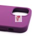 Чехол-накладка для Apple iPhone 12 mini (фиолетовый) [ORG] Soft Touch