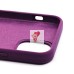 Чехол-накладка для Apple iPhone 12 mini (фиолетовый) [ORG] Soft Touch