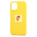Чехол-накладка для Apple iPhone 12 mini (желтый) [ORG] Soft Touch