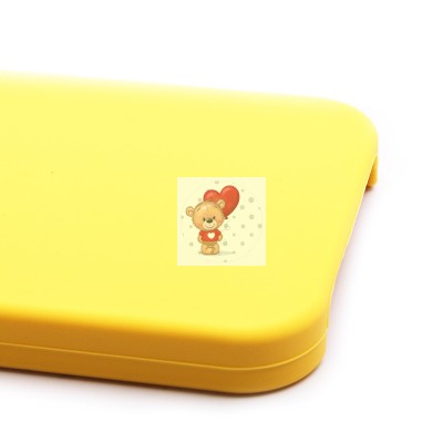 Чехол-накладка для Apple iPhone 12 mini (желтый) [ORG] Soft Touch