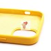 Чехол-накладка для Apple iPhone 12 mini (желтый) [ORG] Soft Touch