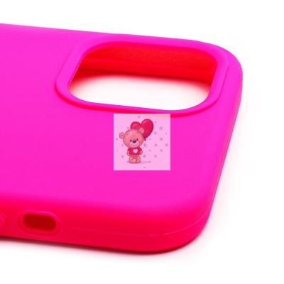 Чехол-накладка для Apple iPhone 12 Pro Max (темно-розовый) [ORG] Soft Touch