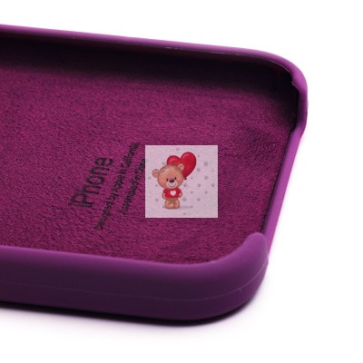 Чехол-накладка для Apple iPhone 12 Pro Max (фиолетовый) [ORG] Soft Touch