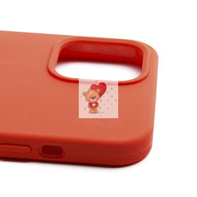 Чехол-накладка для Apple iPhone 12 Pro Max V2 (оранжевый) [ORG] Soft Touch