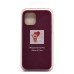 Чехол-накладка для Apple iPhone 12 Pro (бордовый) [ORG] Soft Touch