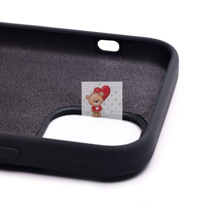 Чехол-накладка для Apple iPhone 12 Pro (темно-серый) [ORG] Soft Touch