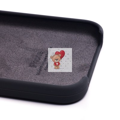 Чехол-накладка для Apple iPhone 12 Pro (темно-серый) [ORG] Soft Touch