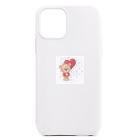 Чехол-накладка для Apple iPhone 12 (белый) [ORG] Soft Touch