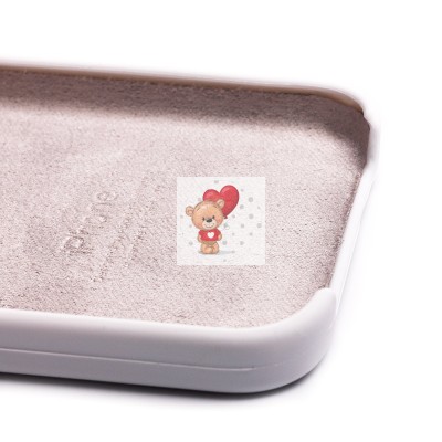 Чехол-накладка для Apple iPhone 12 (белый) [ORG] Soft Touch