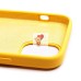 Чехол-накладка для Apple iPhone 12 (желтый) [ORG] Soft Touch