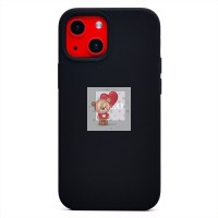 Чехол-накладка для Apple iPhone 13 mini (черный) [ORG] Soft Touch