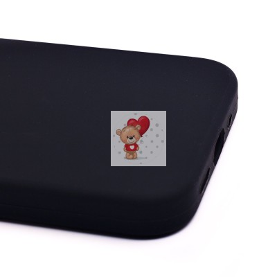 Чехол-накладка для Apple iPhone 13 mini (черный) [ORG] Soft Touch