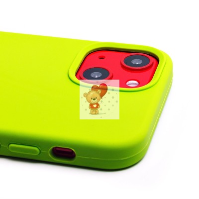 Чехол-накладка для Apple iPhone 13 mini (зеленый) [ORG] Soft Touch