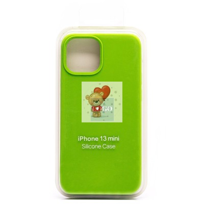 Чехол-накладка для Apple iPhone 13 mini (зеленый) [ORG] Soft Touch