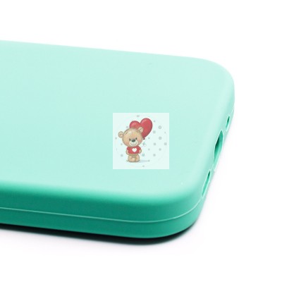 Чехол-накладка для Apple iPhone 13 mini (мятный) [ORG] Soft Touch