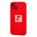 Чехол-накладка для Apple iPhone 13 mini (красный) [ORG] Soft Touch