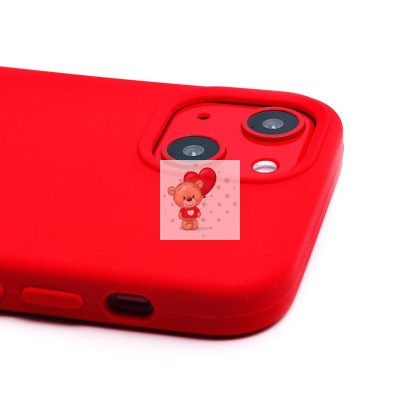 Чехол-накладка для Apple iPhone 13 mini (красный) [ORG] Soft Touch