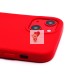 Чехол-накладка для Apple iPhone 13 mini (красный) [ORG] Soft Touch