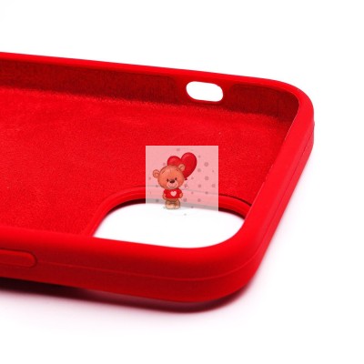 Чехол-накладка для Apple iPhone 13 mini (красный) [ORG] Soft Touch