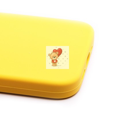 Чехол-накладка для Apple iPhone 13 mini (желтый) [ORG] Soft Touch