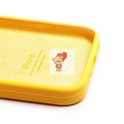 Чехол-накладка для Apple iPhone 13 mini (желтый) [ORG] Soft Touch