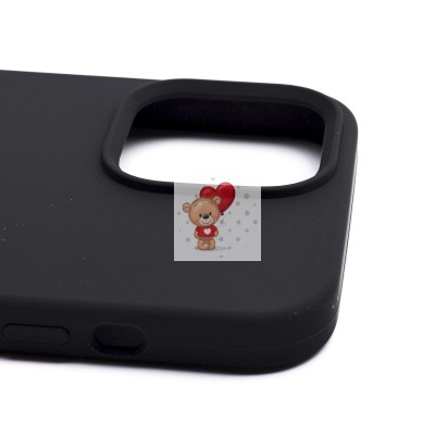 Чехол-накладка для Apple iPhone 13 Pro Max (черный) [ORG] Soft Touch