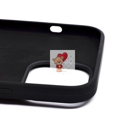 Чехол-накладка для Apple iPhone 13 Pro Max (черный) [ORG] Soft Touch