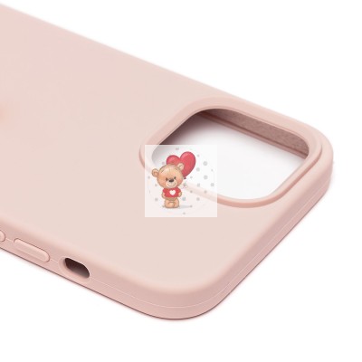 Чехол-накладка для Apple iPhone 13 Pro Max (песочный розовый) [ORG] Soft Touch