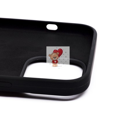 Чехол-накладка для Apple iPhone 13 Pro (черный) [ORG] Soft Touch