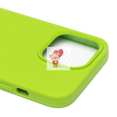 Чехол-накладка для Apple iPhone 13 Pro (зеленый) [ORG] Soft Touch