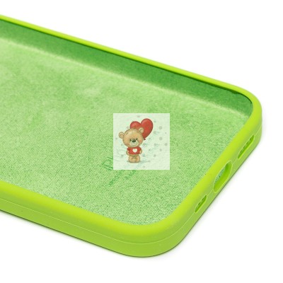 Чехол-накладка для Apple iPhone 13 Pro (зеленый) [ORG] Soft Touch